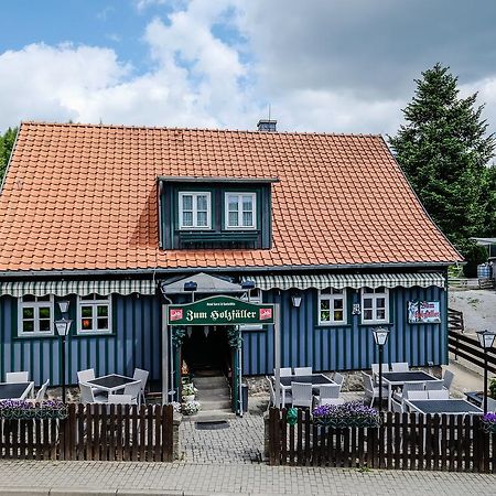 Hotel Garni und Gaststätte Zum Holzfäller Schierke Exteriör bild