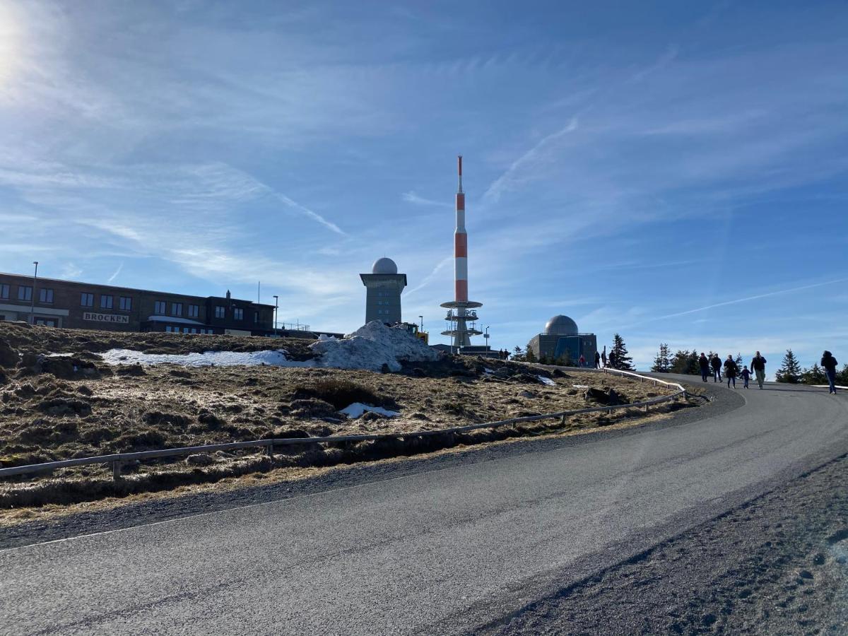 Hotel Garni und Gaststätte Zum Holzfäller Schierke Exteriör bild